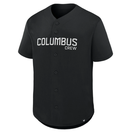Columbus Crew Fanatics Maximum Intensity Button-Up Jersey - Black