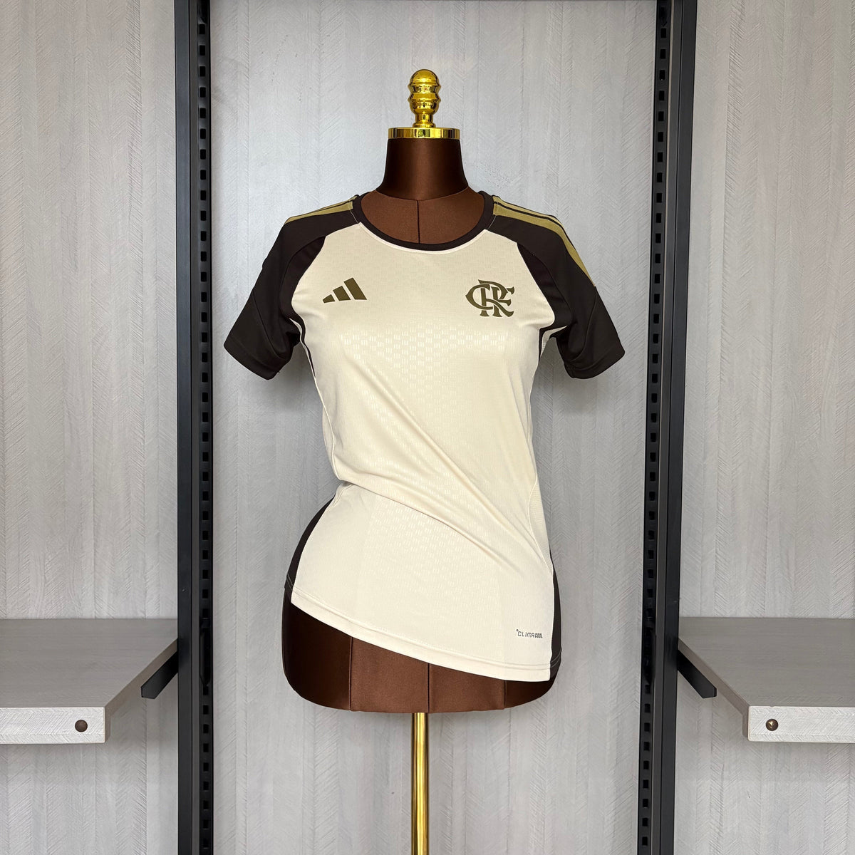 Jersey Flamengo Training 2026 Women's Bege - Fan Version