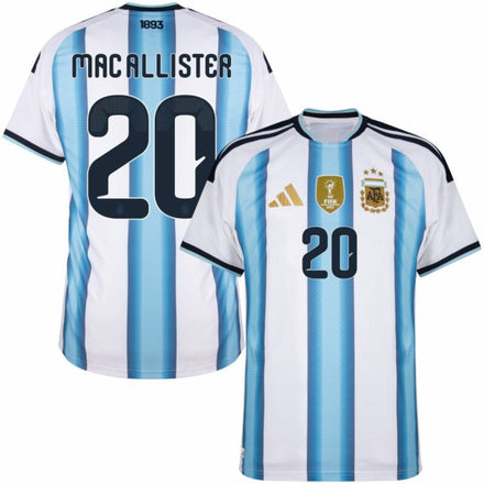 Argentina Home Mac Allister 20 Player Version 2026-2027 World Cup