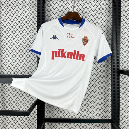 Real Zaragoza 2001/02 Home Retro Jersey
