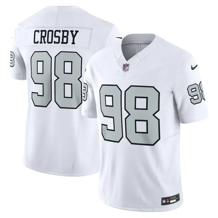 NFL Las Vegas Raiders Maxx Crosby 98 White Limited