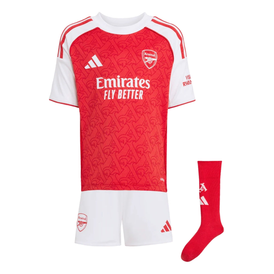 Kids Kit Arsenal Home Fan Jersey 2025/26