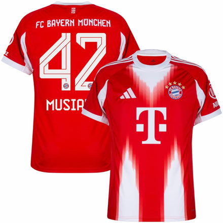 Bayern Munich Home Musiala 42 Fan Jersey 2025/26