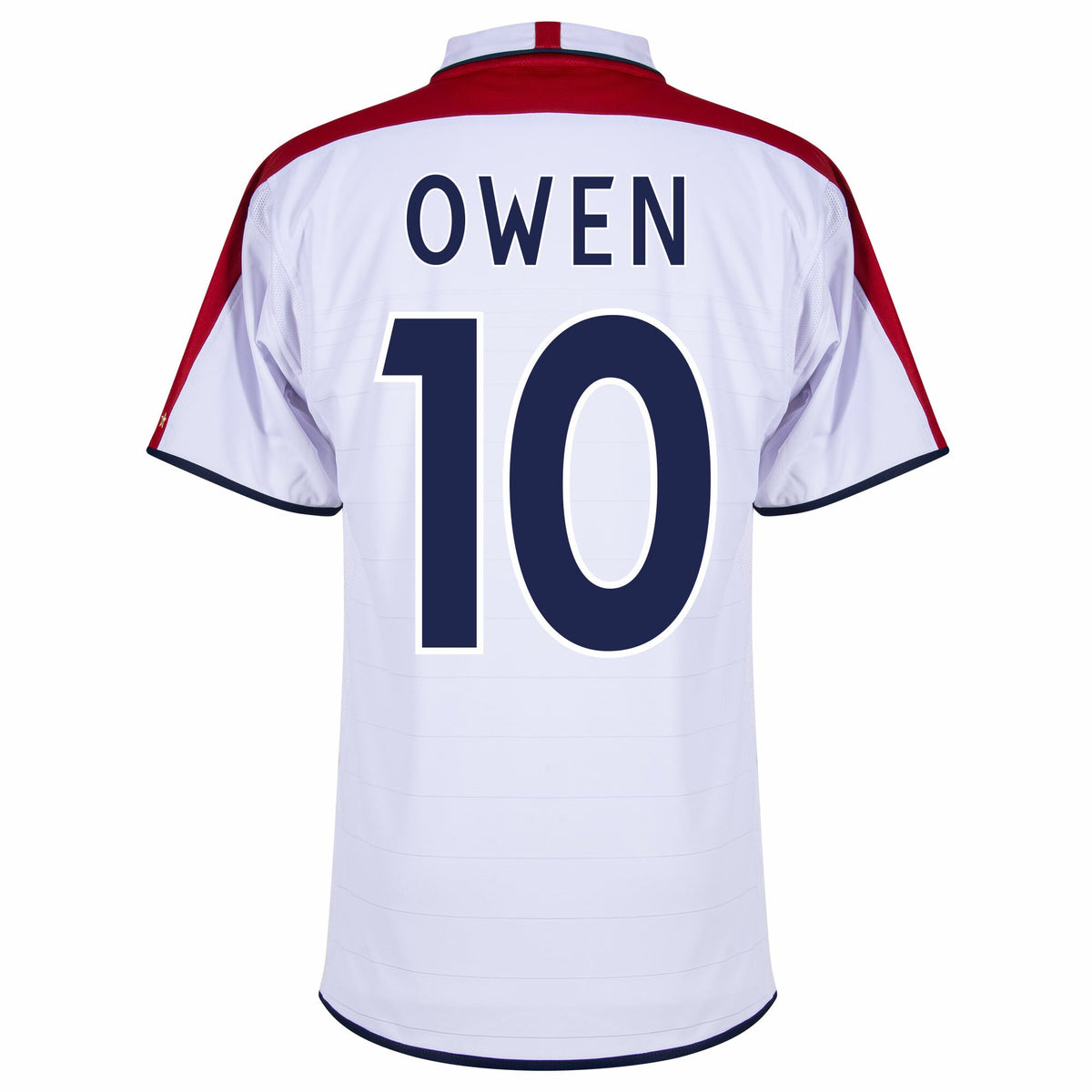England Retro Home Owen 10 Shirt 2004-2005