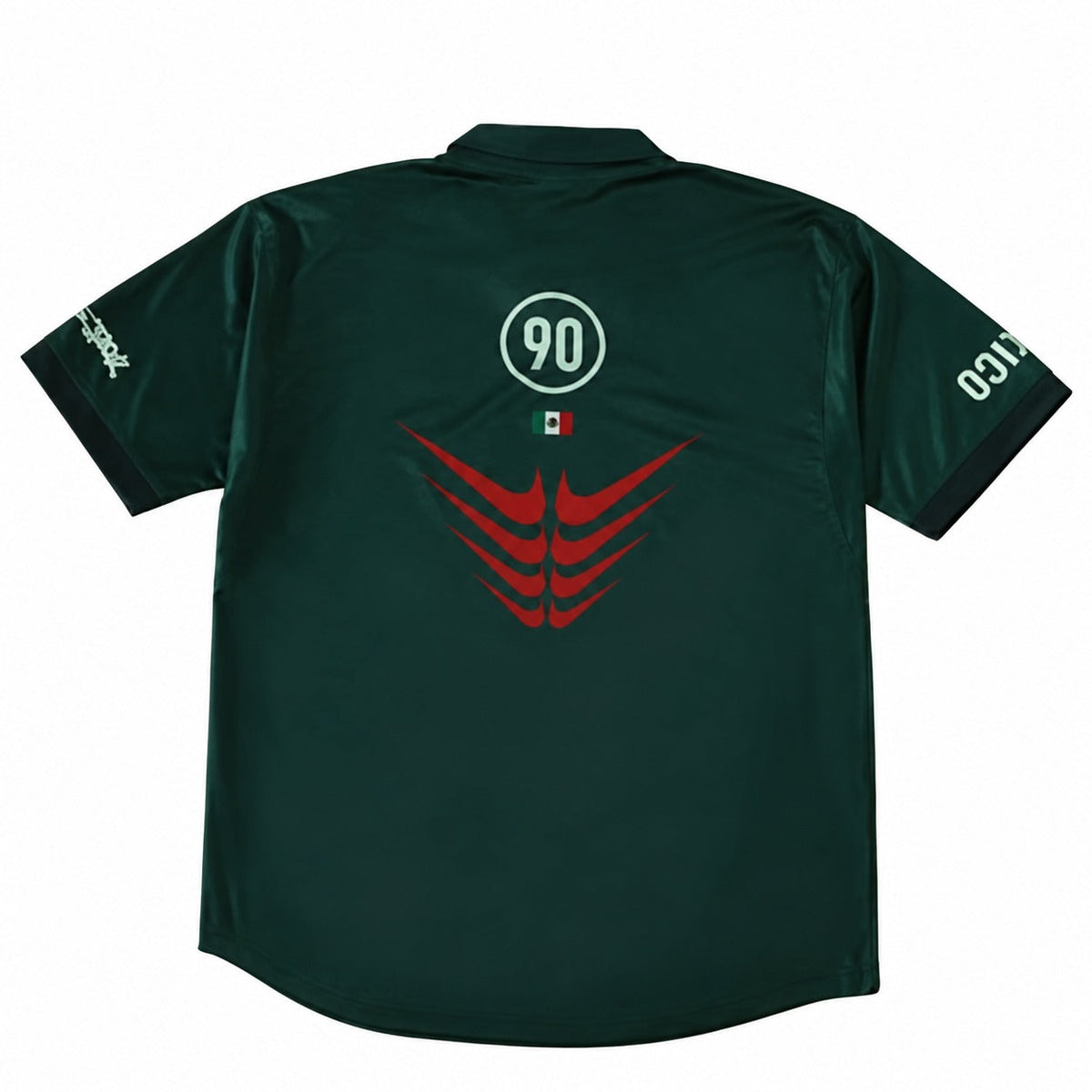 Mexico Travis Scott Cactus Jack x Nike Total 90 Retro Jersey - photo 2