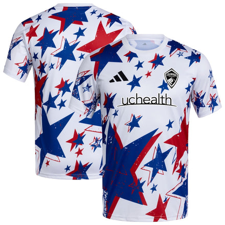 Colorado Rapids 2026 Americana Pre-Match Jersey - White