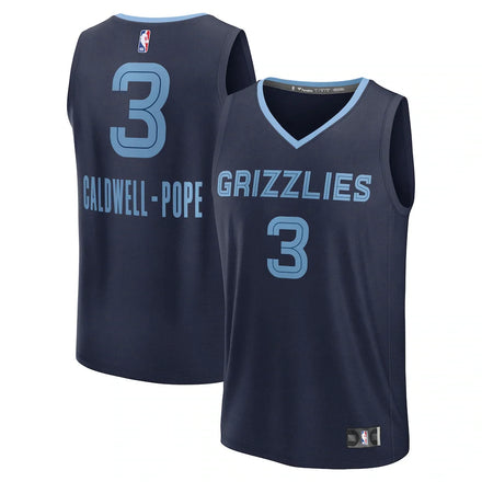 Kentavious Caldwell-Pope Memphis Grizzlies Fanatics Fast Break Player Jersey - Icon Edition - Navy