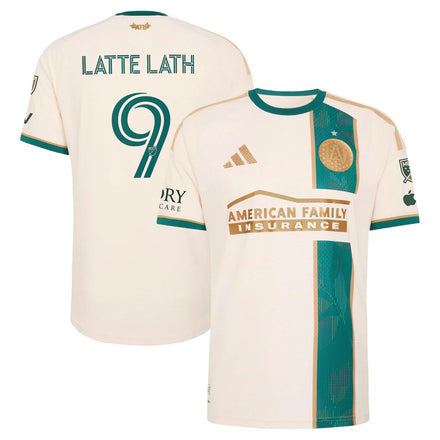 Emmanuel Latte Lath Atlanta United FC 2026 Spirit of '96 On-Field Patch Jersey - Tan