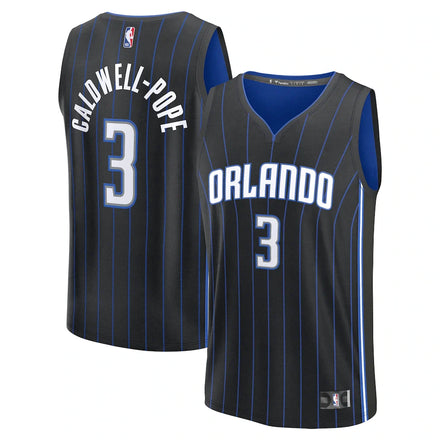 Kentavious Caldwell-Pope Orlando Magic Fanatics Fast Break Player Jersey - Icon Edition - Black