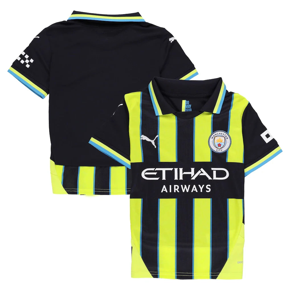 Manchester City Puma Youth 2024/25 Away Jersey - Navy