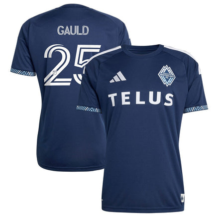 Ryan Gauld Vancouver Whitecaps FC adidas 2026 The Coastal Jersey Jersey – Blue