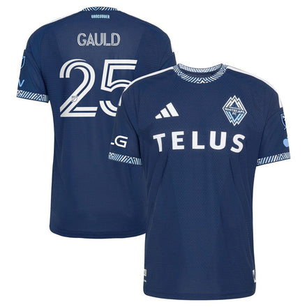 Ryan Gauld Vancouver Whitecaps FC 2026 The Coastal Jersey On-Field Patch Jersey - Deep Sea Blue