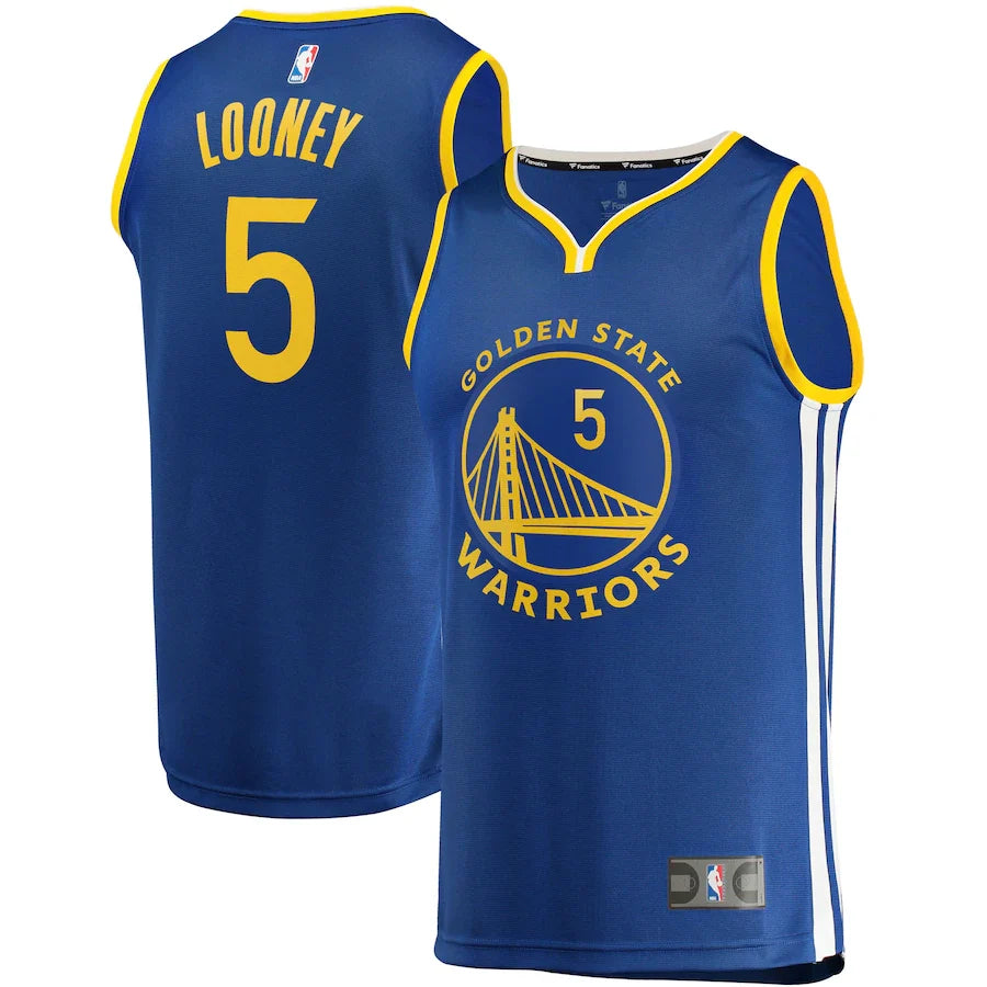 Kevon Looney Golden State Warriors Fanatics Fast Break Jersey - Icon Edition - Blue