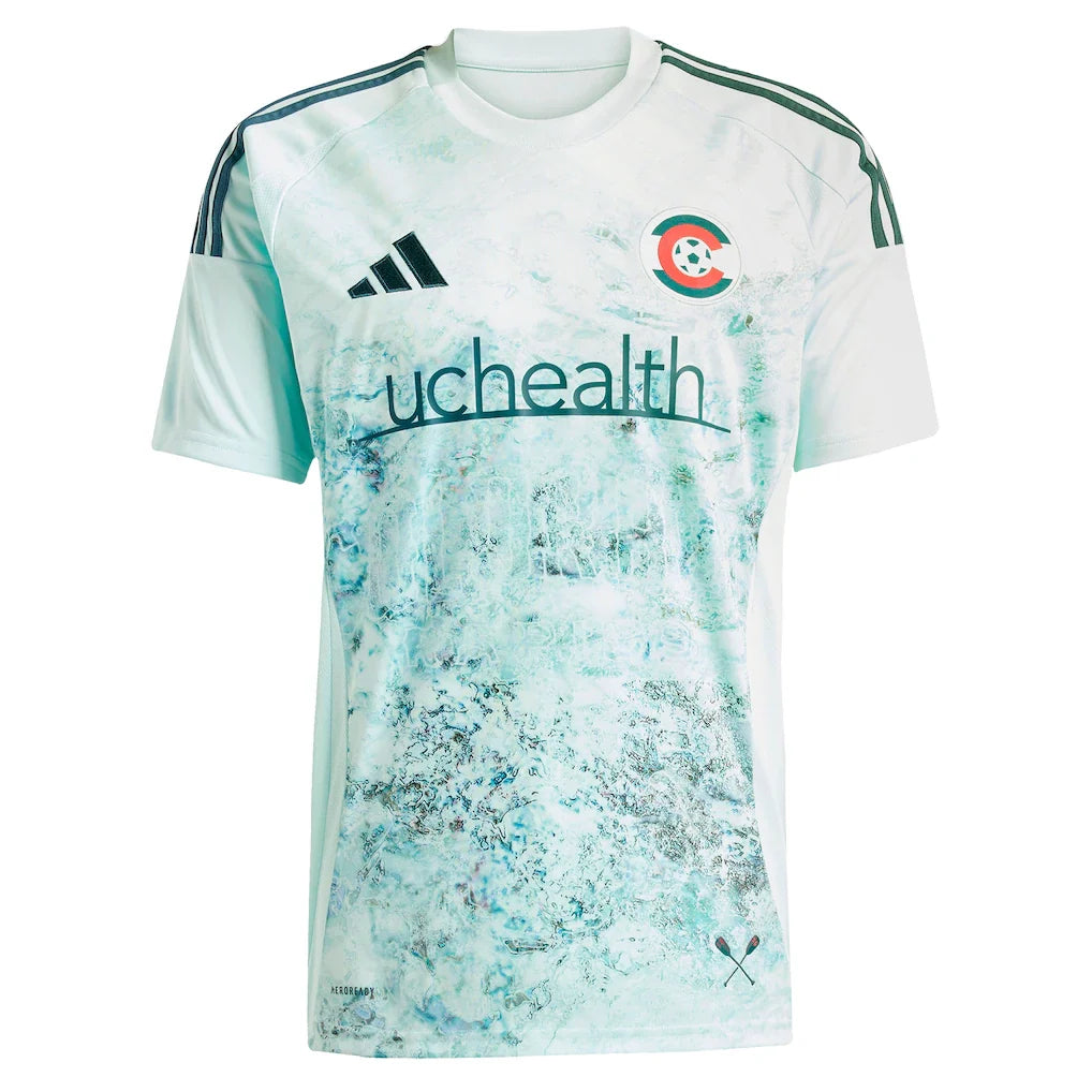Colorado Rapids adidas 2025 Headwaters Replica Custom Jersey - Green