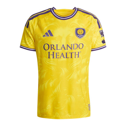Orlando City SC adidas 2026 Sunken Treasure Kit On-Field Authentic Patch Custom Jersey - Gold