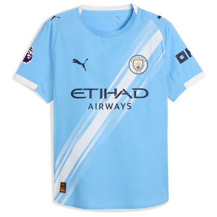 Phil Foden Manchester City Puma 2025/26 Home Authentic Player Jersey - Sky Blue
