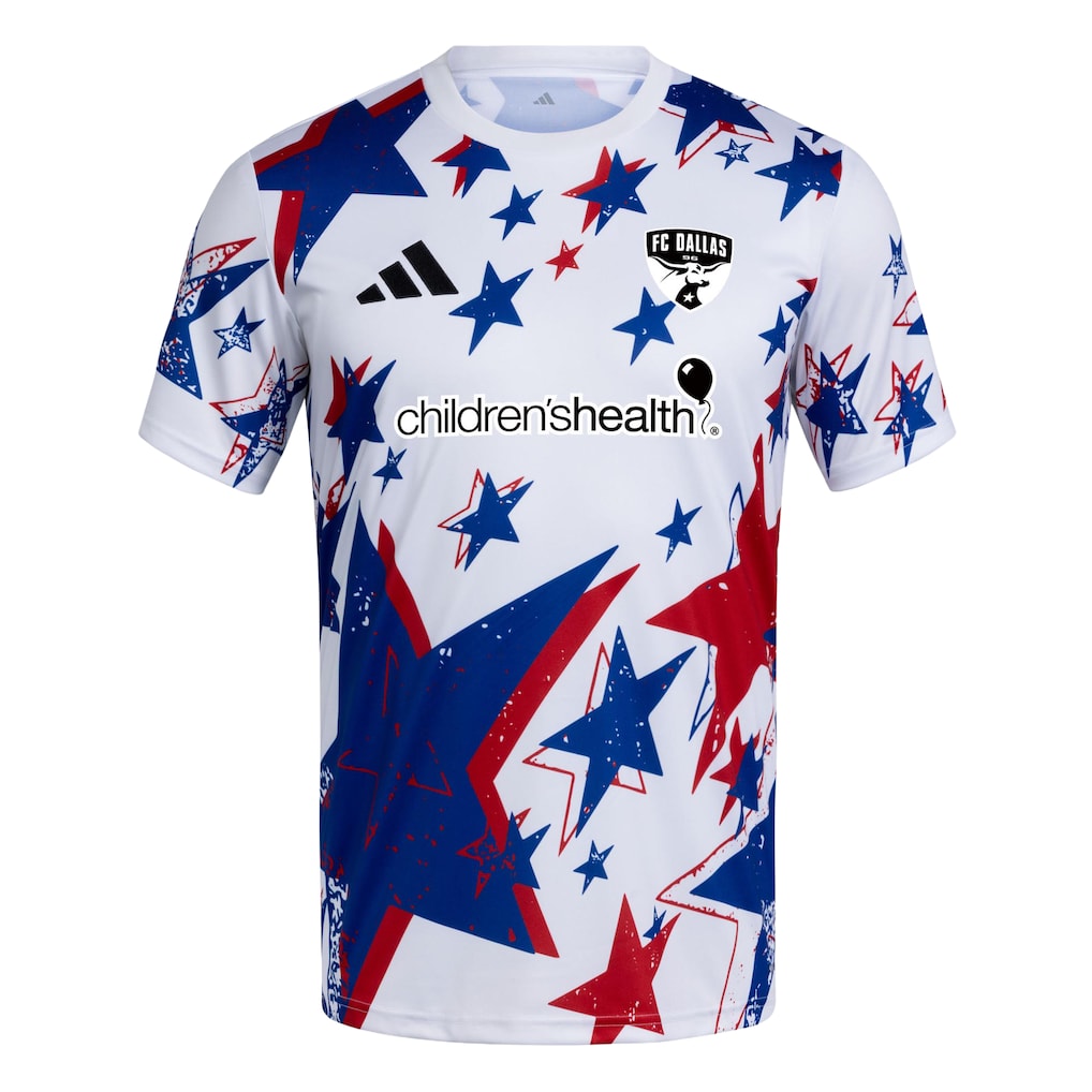 FC Dallas adidas 2026 Americana Pre-Match Jersey - White