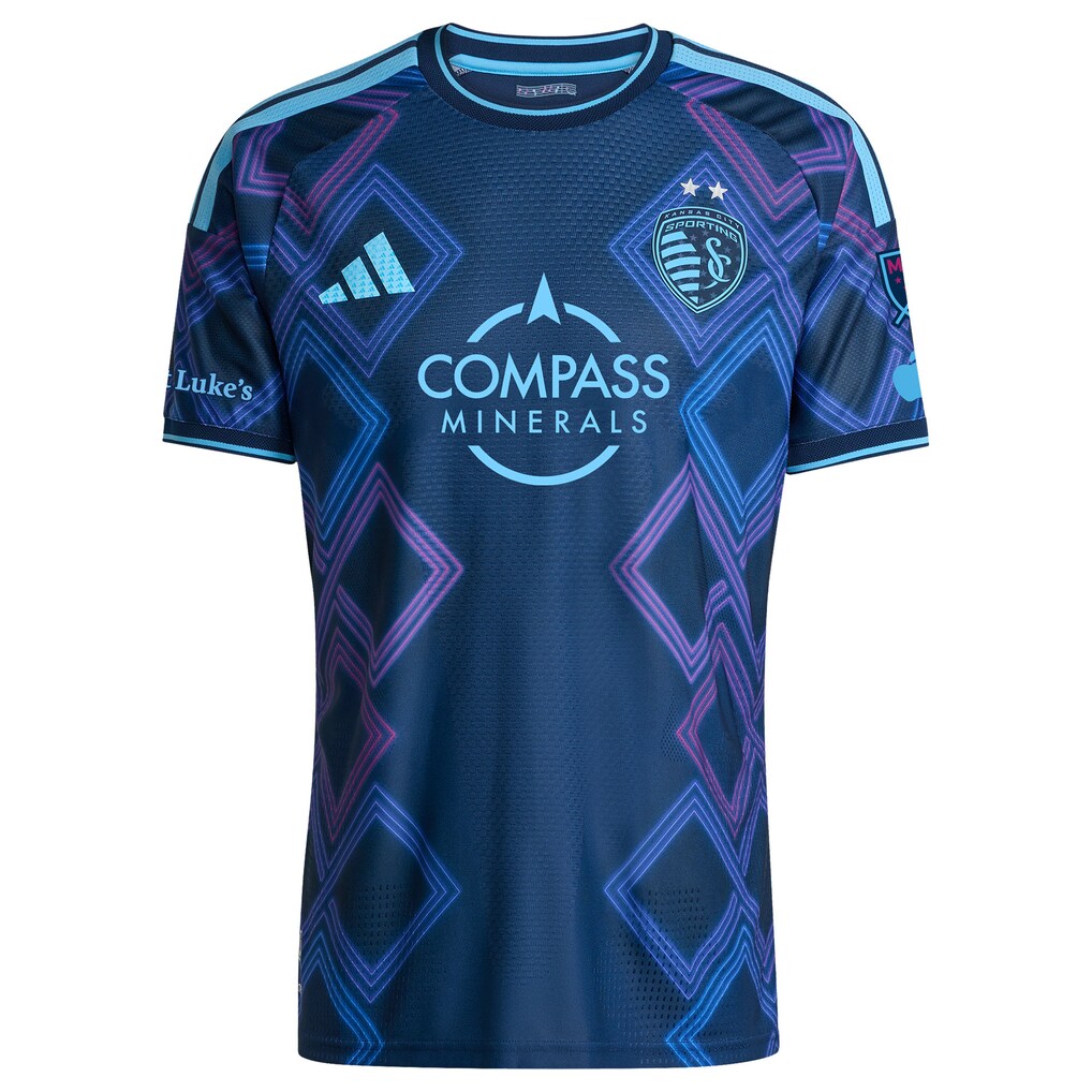 Sporting Kansas City adidas 2026 The 18th & Vine Kit On-Field Authentic Patch Custom Jersey - Blue