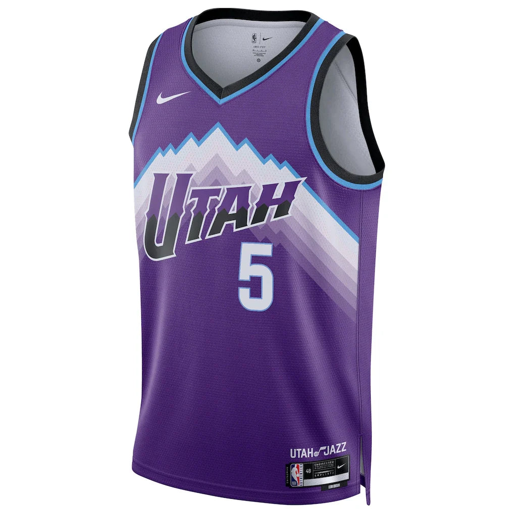 Cody Williams Utah Jazz Nike Unisex Swingman Jersey - Icon Edition - Purple