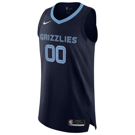 Memphis Grizzlies Nike 2020/21 Authentic Custom Jersey Navy - Icon Edition