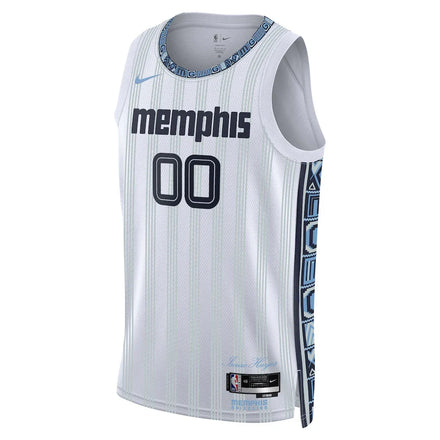 Memphis Grizzlies Nike Unisex 2025/26 City Edition Swingman Custom Jersey - White