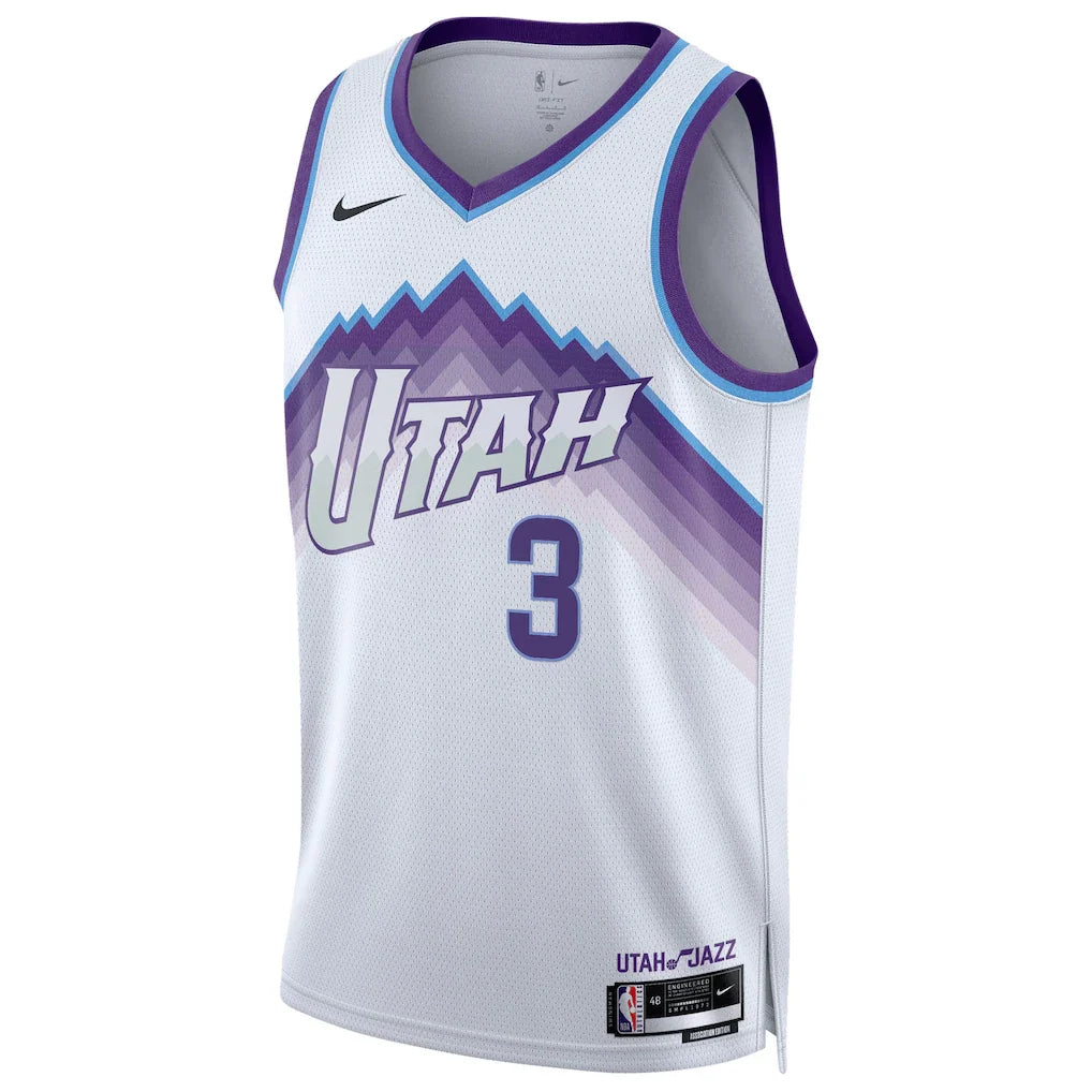 Keyonte George Utah Jazz Nike Unisex Swingman Jersey - Association Edition - White