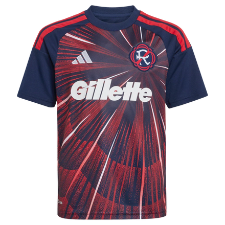 Peyton Miller New England Revolution adidas Youth 2026 Independence Day Replica Jersey - Blue