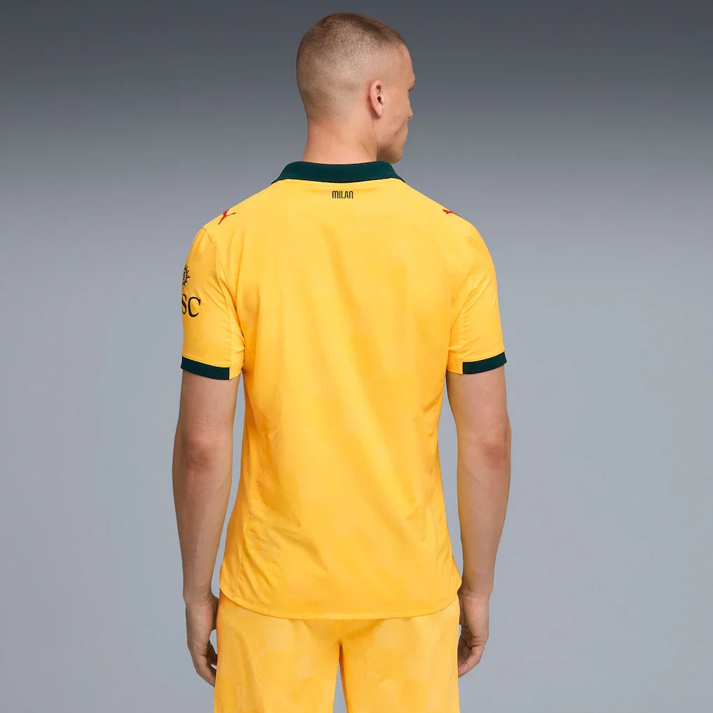 AC Milan Puma 2025/26 Third Authentic Jersey - Yellow