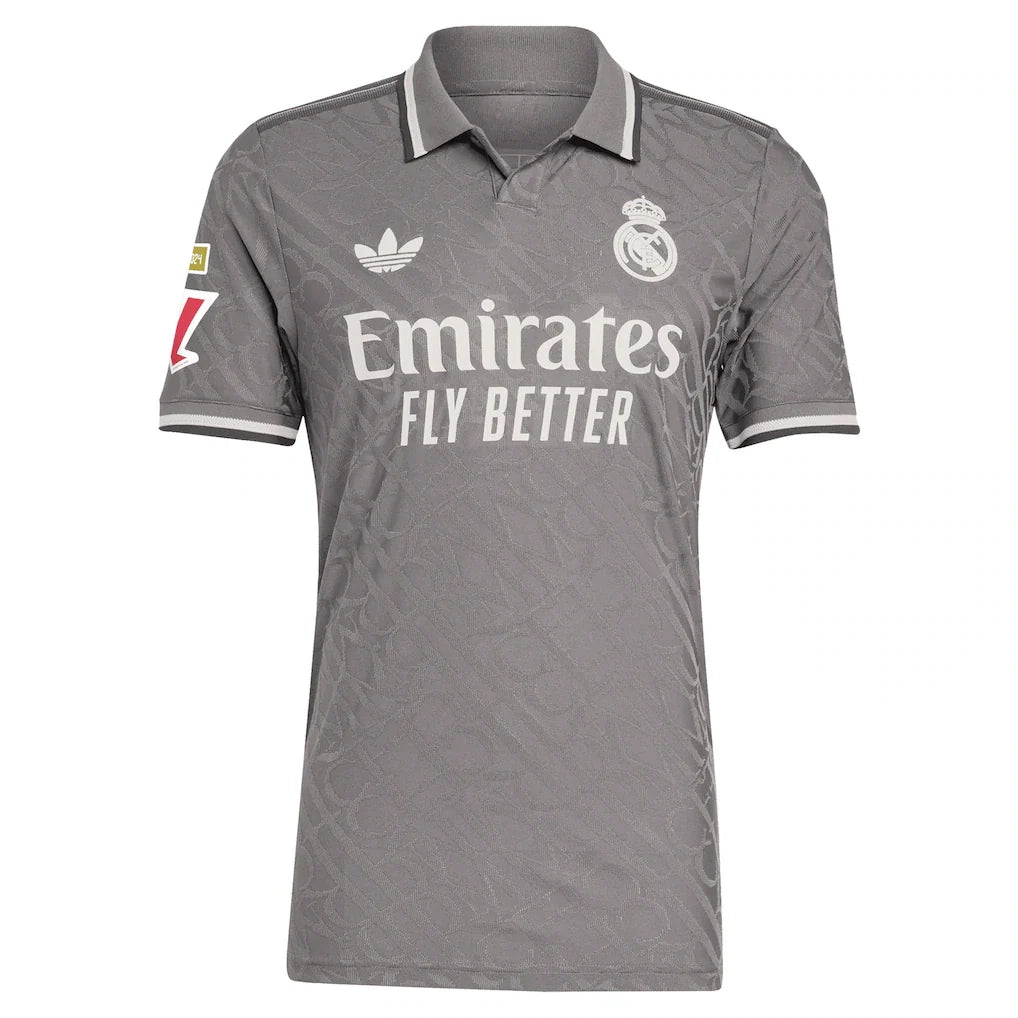 Jude Bellingham Real Madrid adidas Originals 2024/25 Third Authentic Player Jersey - Charcoal