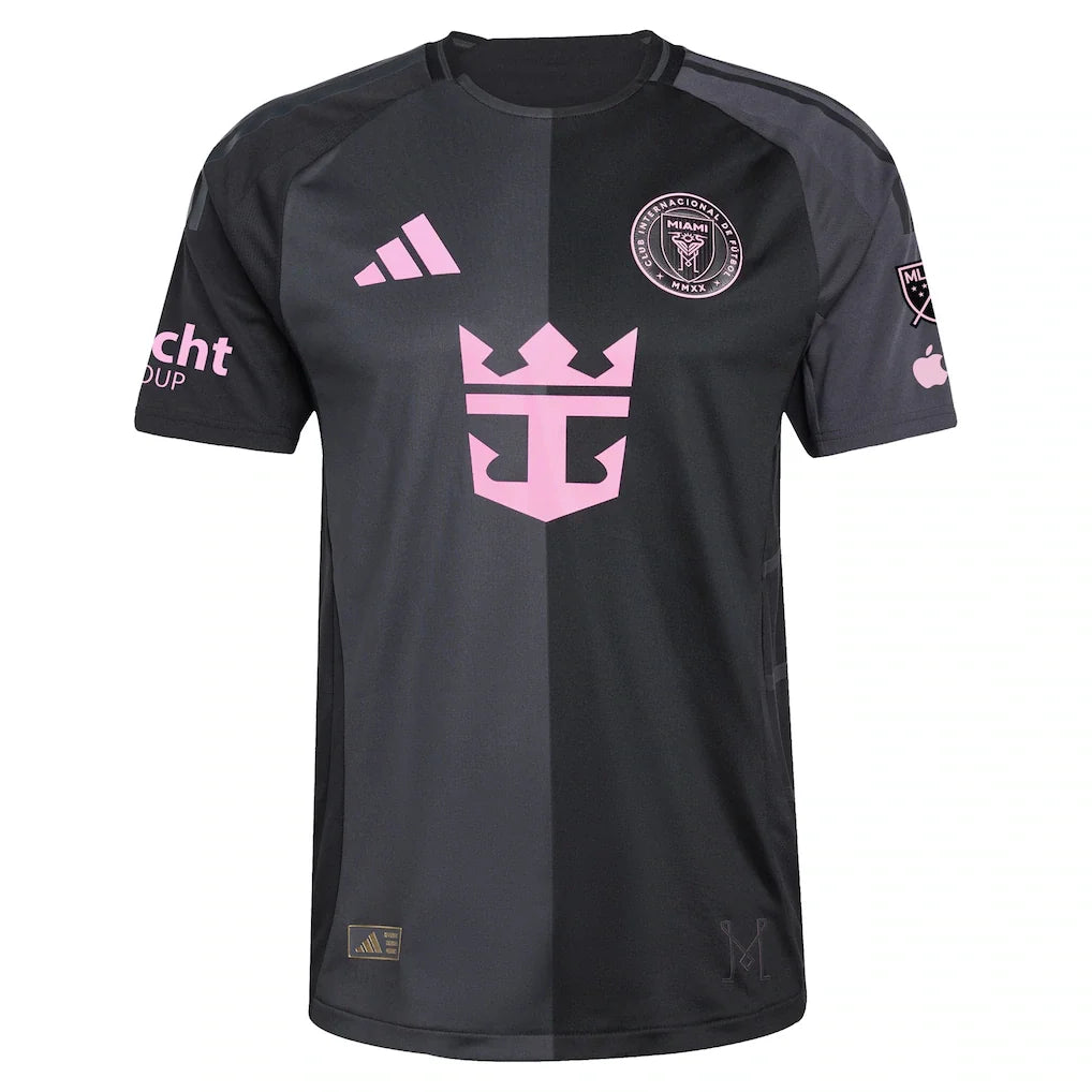 Jordi Alba Ramos Inter Miami CF adidas 2025 The Fortitude Kit Authentic Player Jersey - Black