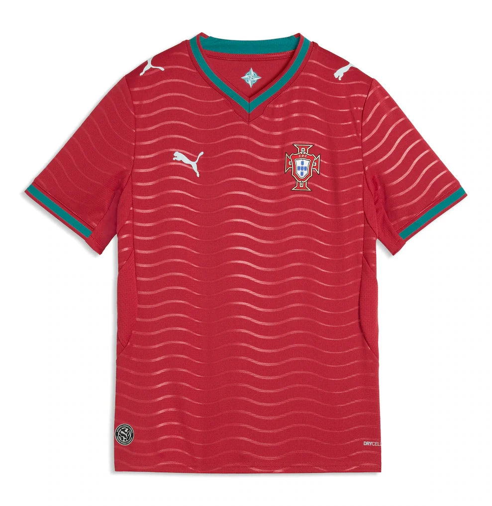 Portugal National Team Puma Youth 2026 Home Replica Jersey - Red