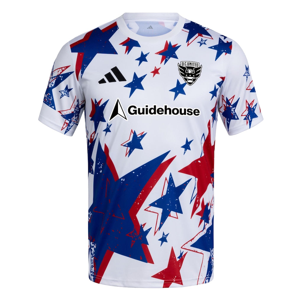 D.C. United adidas 2026 Americana Pre-Match Jersey - White