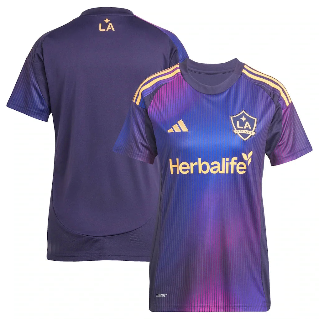 LA Galaxy adidas Women's 2025 RIZON Replica Jersey - Navy