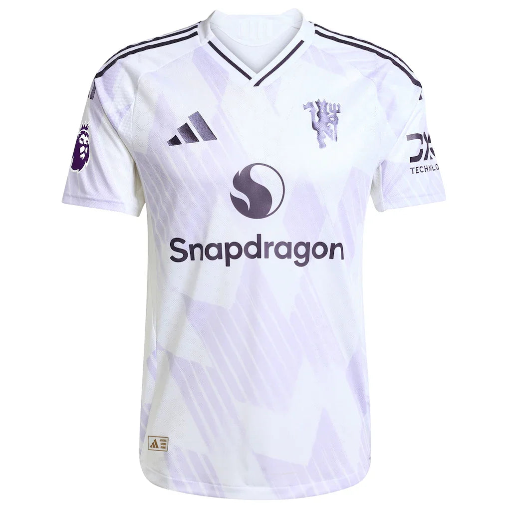 Bruno Fernandes Manchester United adidas 2025/26 Away Authentic Player Jersey - White