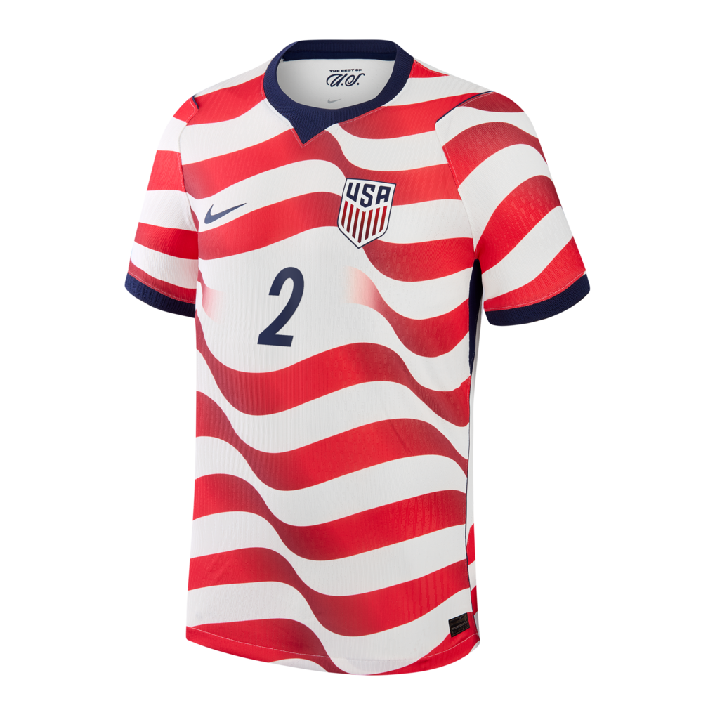 Sergiño Dest USMNT Nike 2026 Home Match Authentic Jersey - White