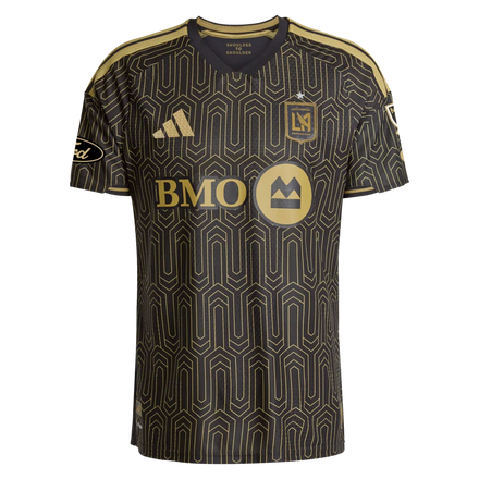 Timothy Tillman LAFC adidas 2026 2026 Primary Kit On-Field Authentic Patch Jersey - Black