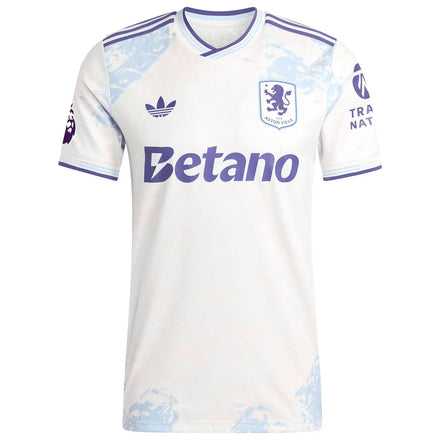 Aston Villa adidas 2025/26 Third Authentic Jersey - White