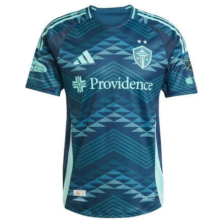 Jesus Ferreira Seattle Sounders FC adidas 2025 The Salish Sea Kit Authentic Player Jersey - Blue