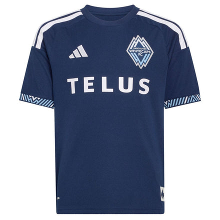 Andrés Cubas Vancouver Whitecaps FC adidas Youth  The Coastal Jersey Replica Jersey - Blue