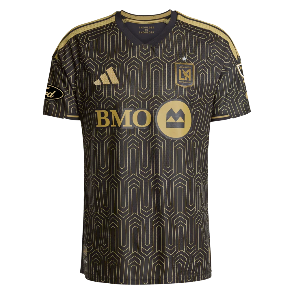 Denis Bouanga LAFC adidas 2026 2026 Primary Kit On-Field Authentic Patch Jersey - Black