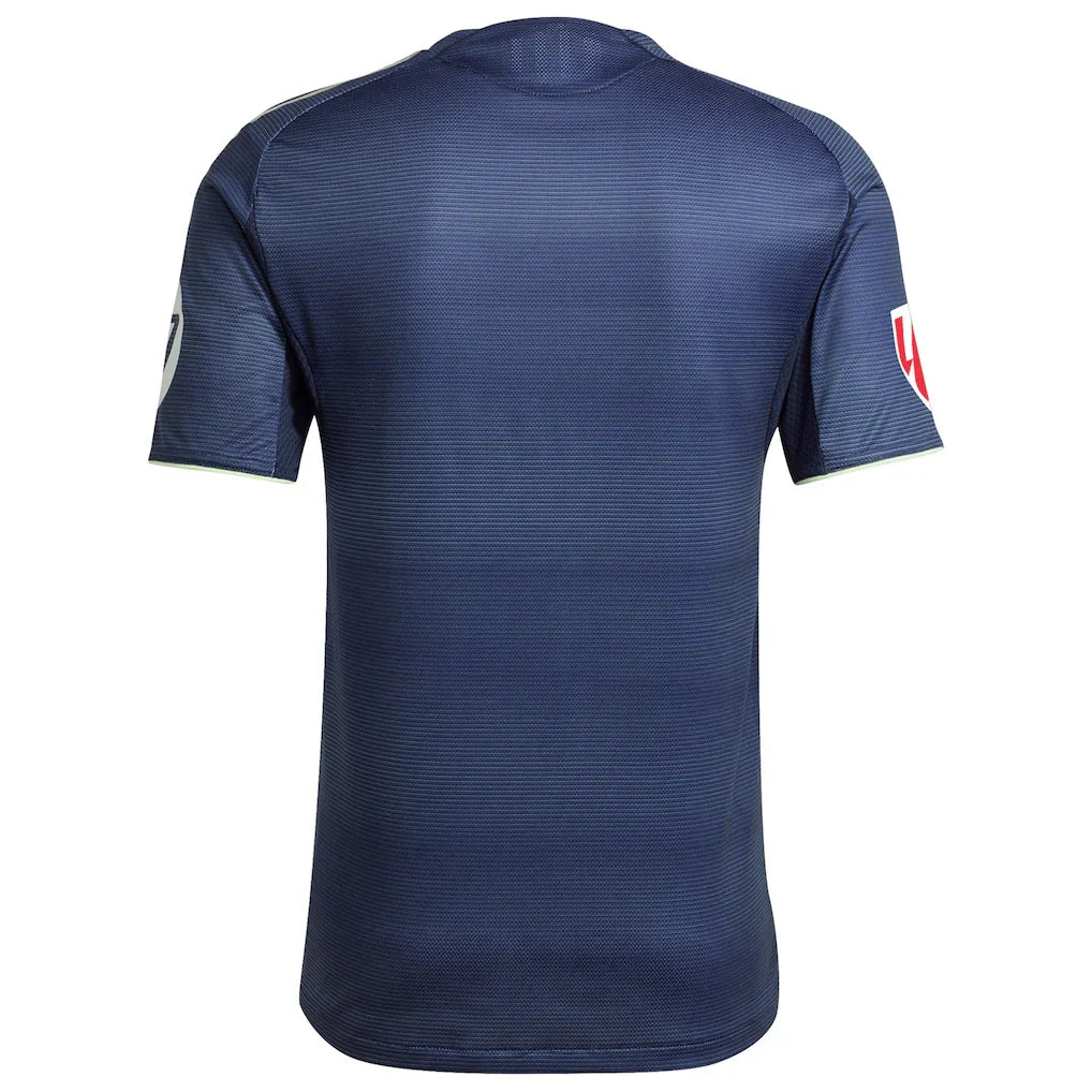 Real Madrid adidas 2025/26 Away Authentic Jersey - Blue