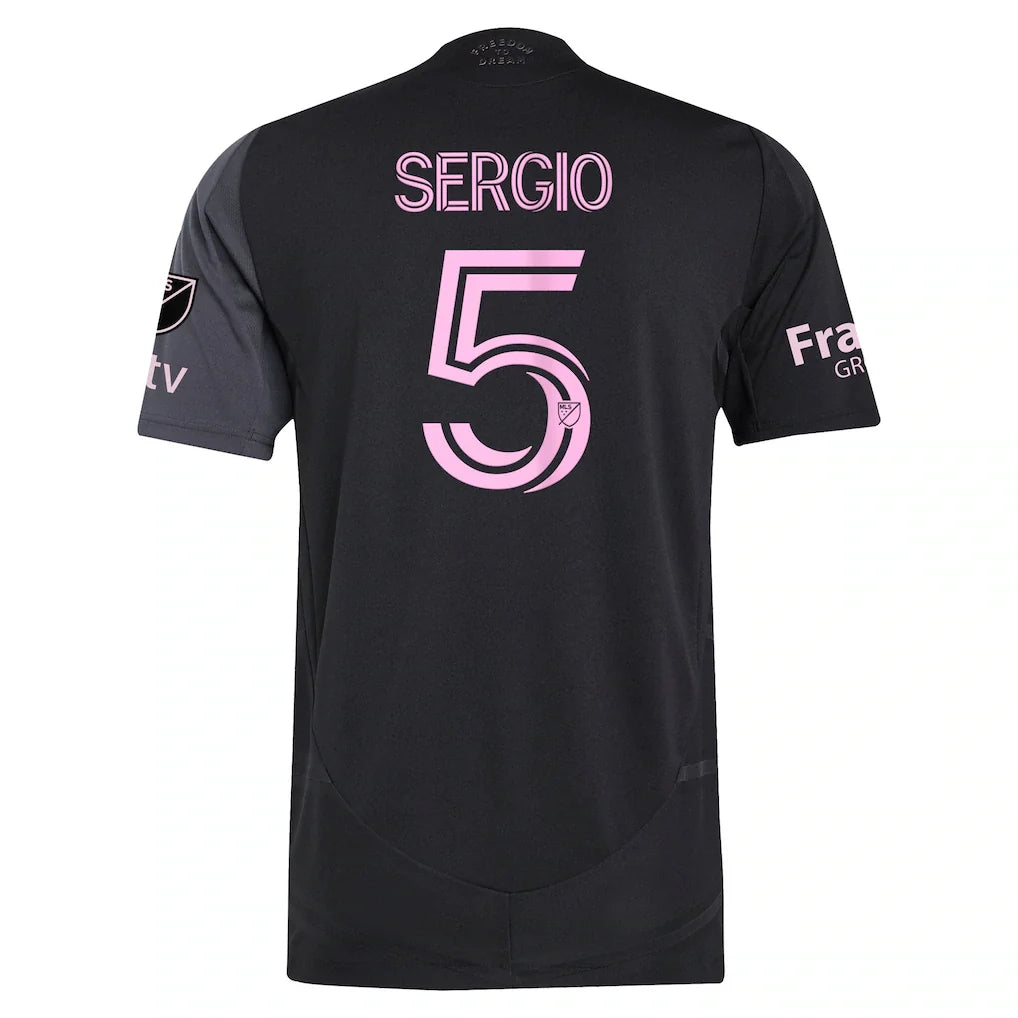 Sergio Busquets Inter Miami CF adidas 2025 The Fortitude Kit Authentic Player Jersey - Black