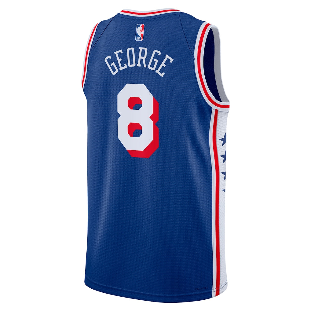 Paul George Philadelphia 76ers Nike Unisex 2024 Offseason Addition Nike Swingman Jersey - Royal