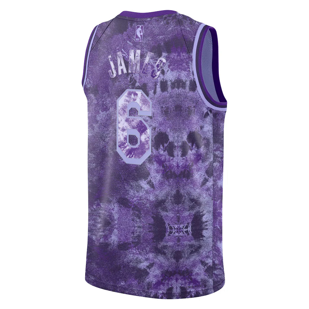LeBron James Los Angeles Lakers Nike Unisex Select Series Swingman Jersey - Purple