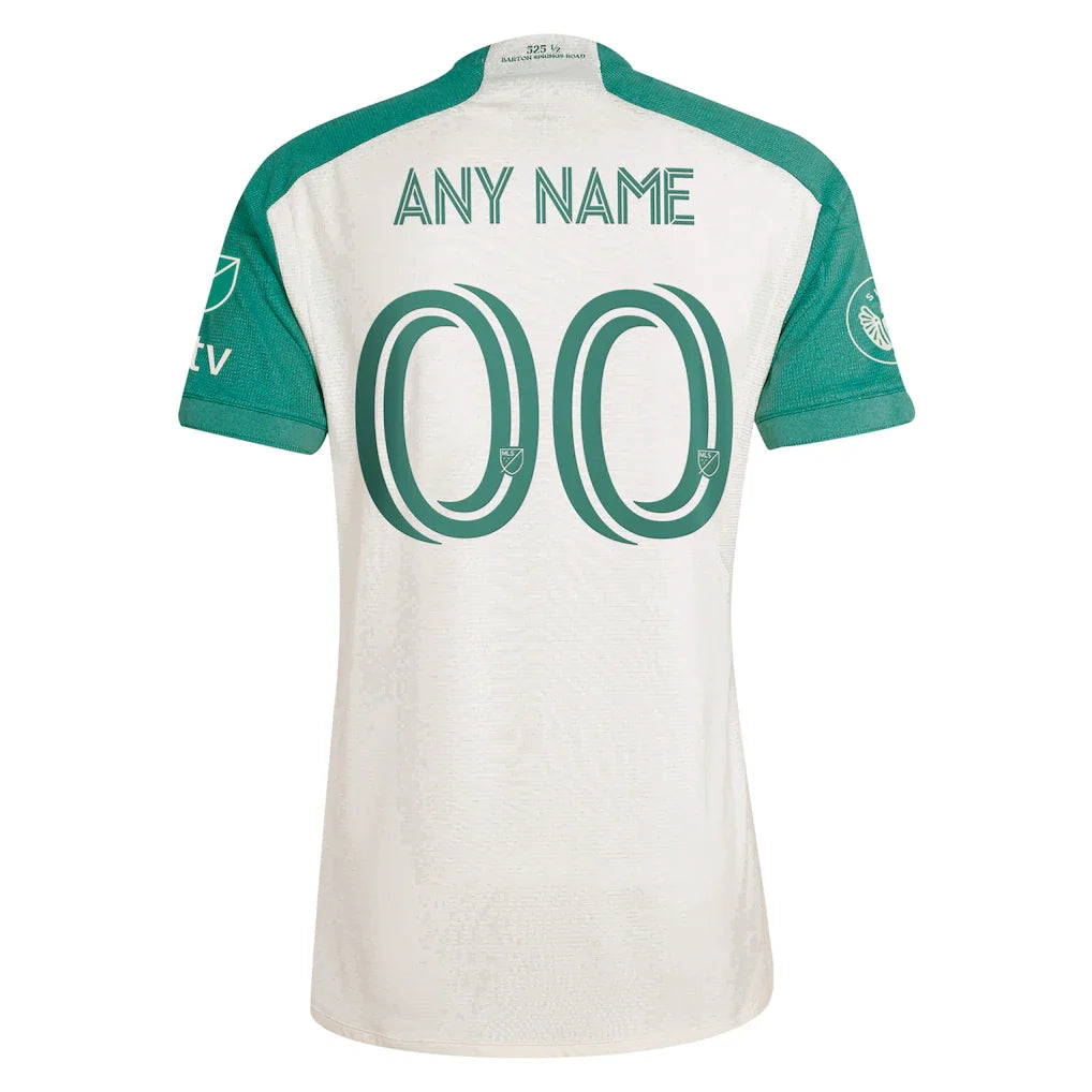 Austin FC adidas 2024 The Armadillo Kit Authentic Custom Jersey - Tan