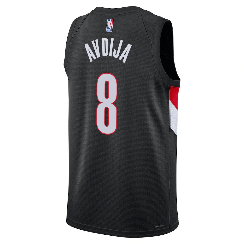 Deni Avdija Portland Trail Blazers Nike Unisex Swingman Jersey - Icon Edition - Black