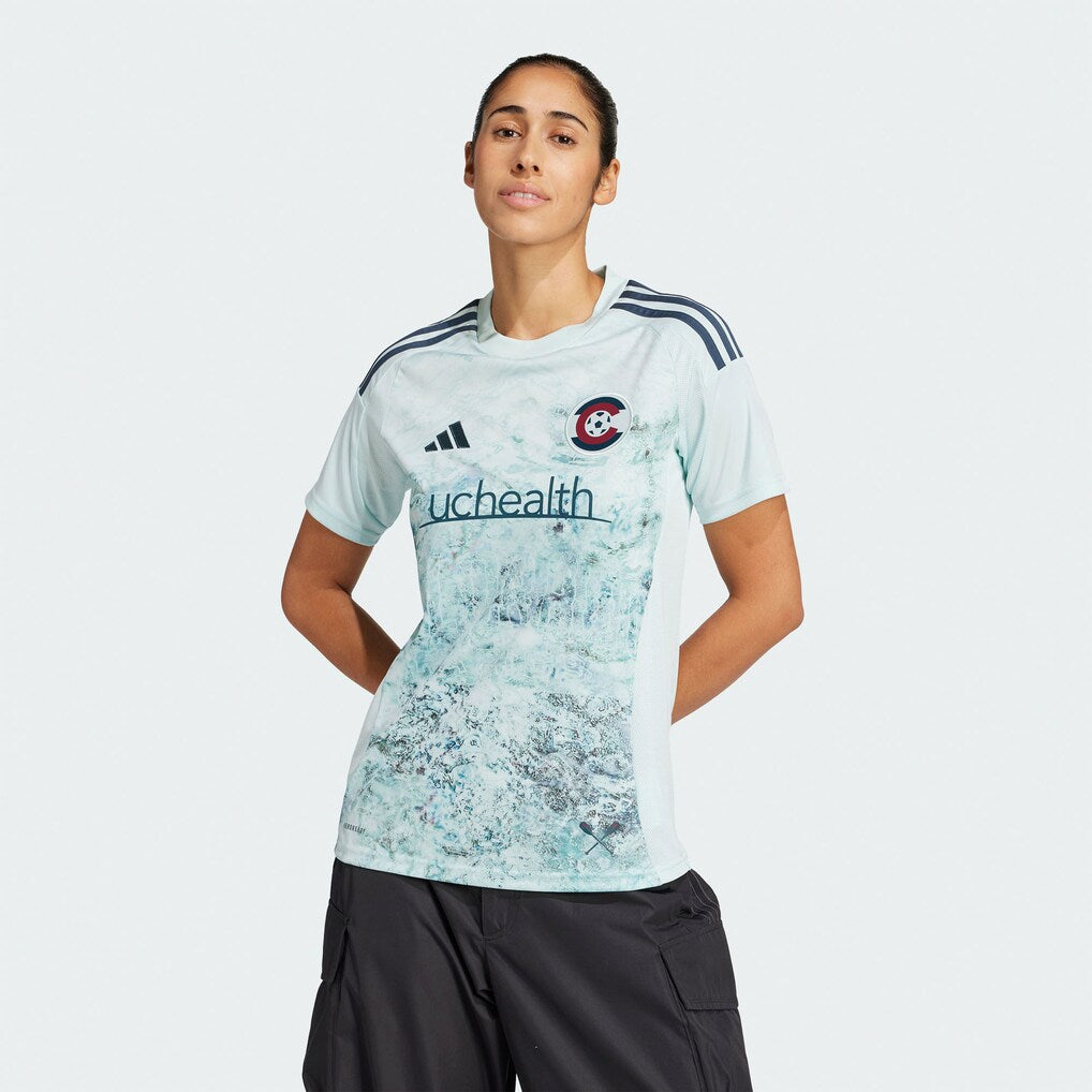 Colorado Rapids adidas Women's 2025 Headwaters Replica Jersey - Green