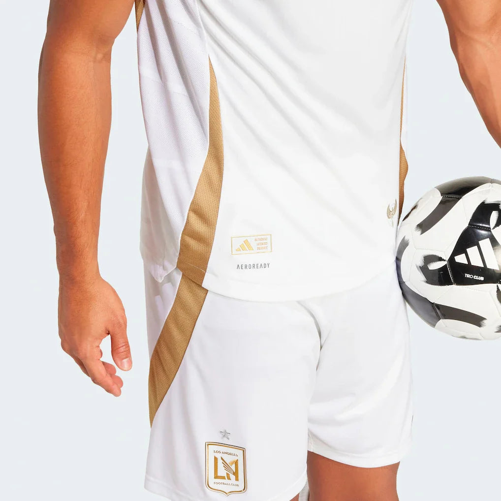 LAFC adidas 2025 Secondary Authentic Jersey - White