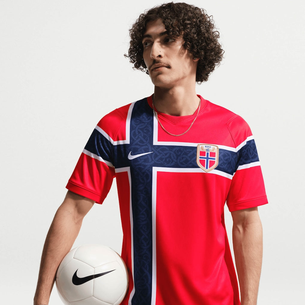 Norway National Team Nike 2026 Home Stadium Replica Jersey - Red